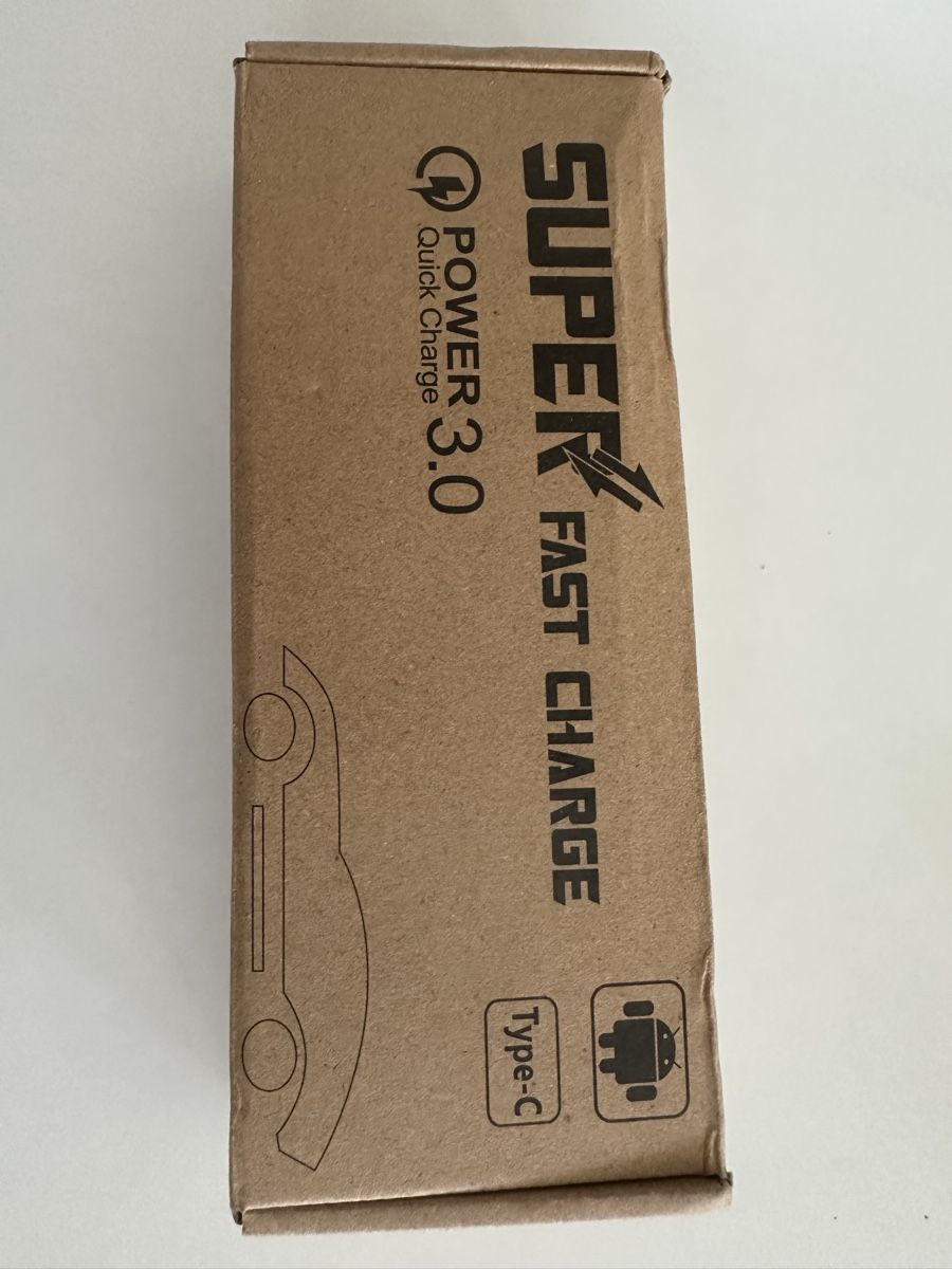 Ladegeräte: Autoladegerät Super Fast Charge Quick Charge 3.0 Typ-C neu – Neu und originalverpackt aus Kloten von digi-Galaxy