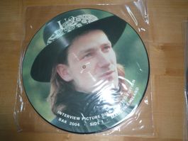 U2 - Interview PICTURE DISC - UK 1987