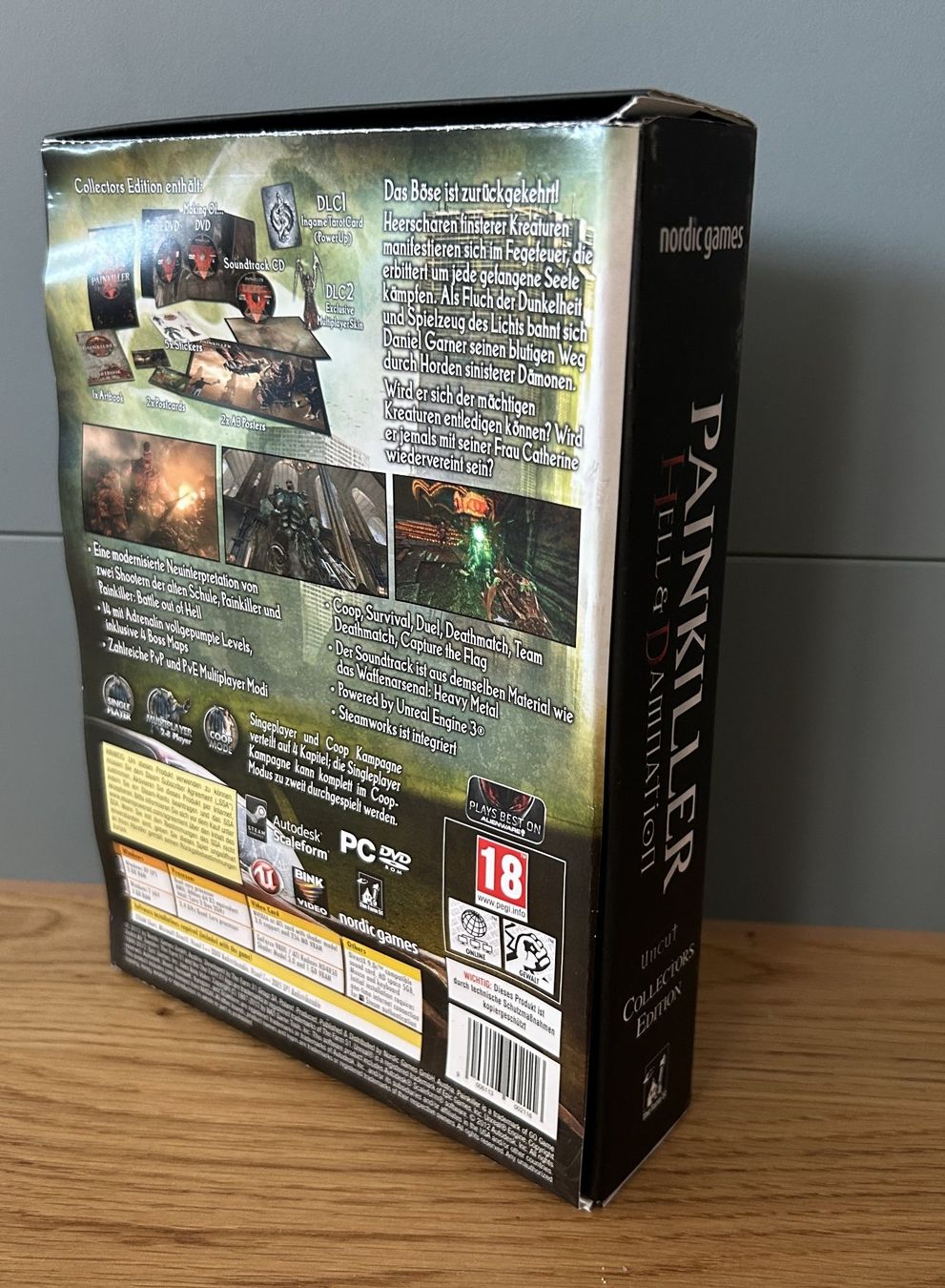 Giochi: Painkiller Hell & Damnation Uncut Collector's Edition PC – Usato da Liebefeld venduto da Eaglewings5 1