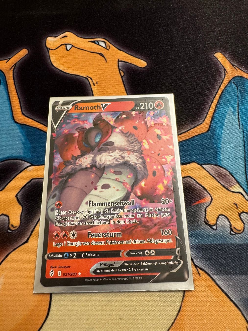 Pokémon Carte collezionabili: Ramoth V (EVS 021) - Drachenwandel – Nuovo (secondo la descrizione) da Bülach venduto da Pfrenzel