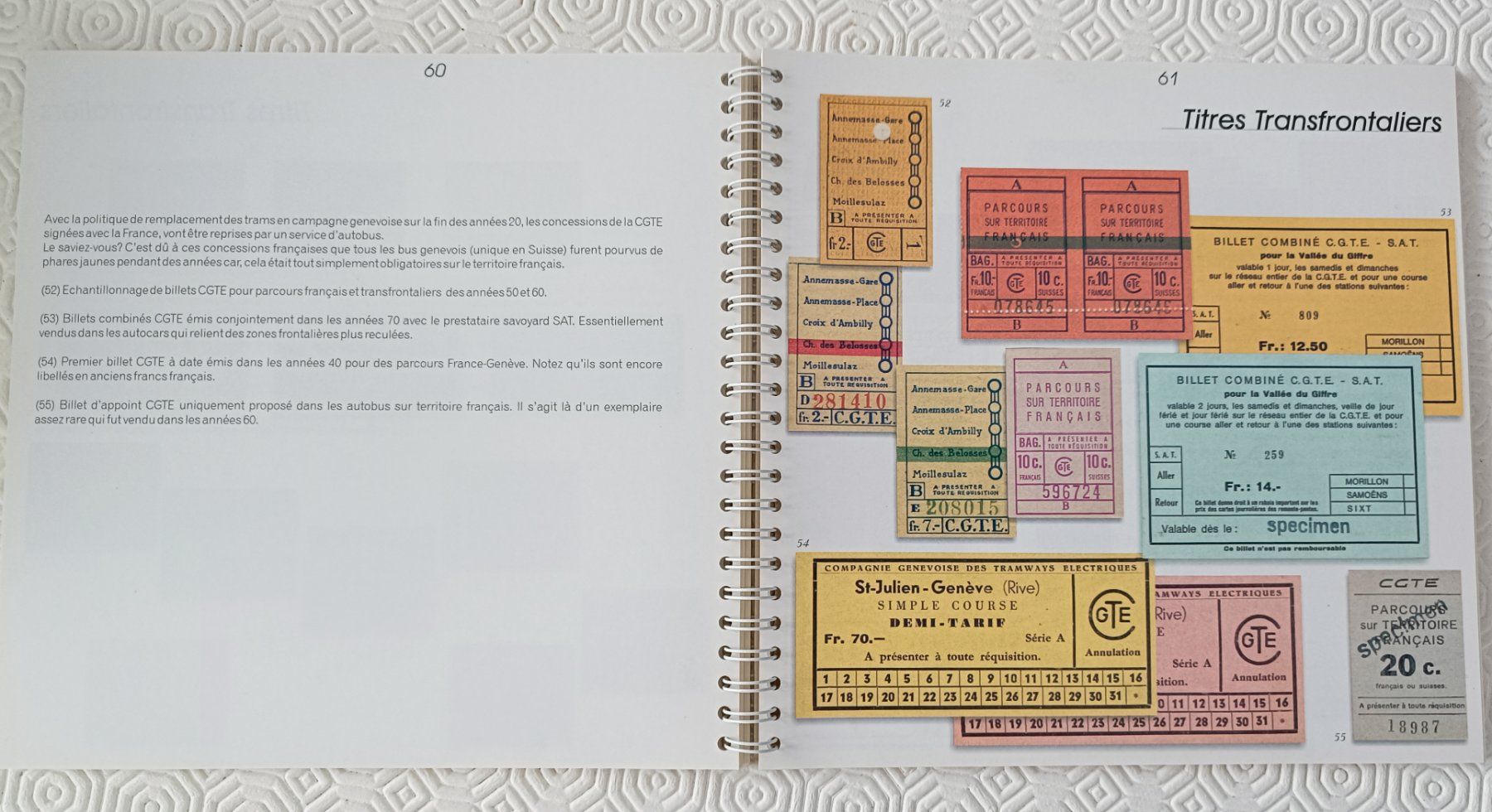 Libri: LIVRE "TOUS LES BILLETS" Ed. Mythraz 2000 – Nuovo (secondo la descrizione) da Sion venduto da andreina52 4