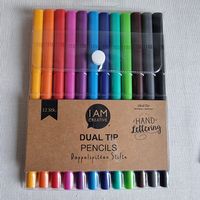 NEUE Creative Doppelstift 12 Stk. - DUAL auch für Handlett.