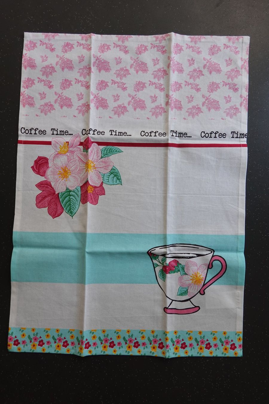 Strofinacci: Neu Handtuch Geschirrtuch Coffe Time 71 x 50 cm – Nuovo (secondo la descrizione) da Jona venduto da simongarden