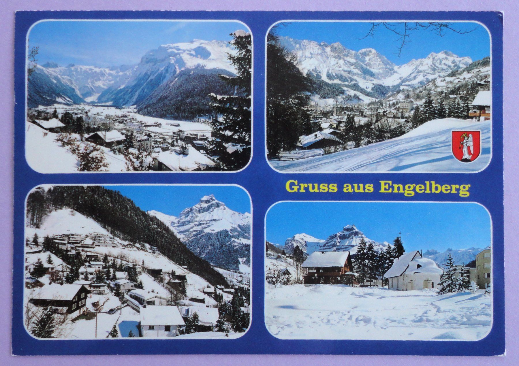 Ansichtskarten: Engelberg 1050-3200 m – Gebraucht aus Fétigny von Billy2miny
