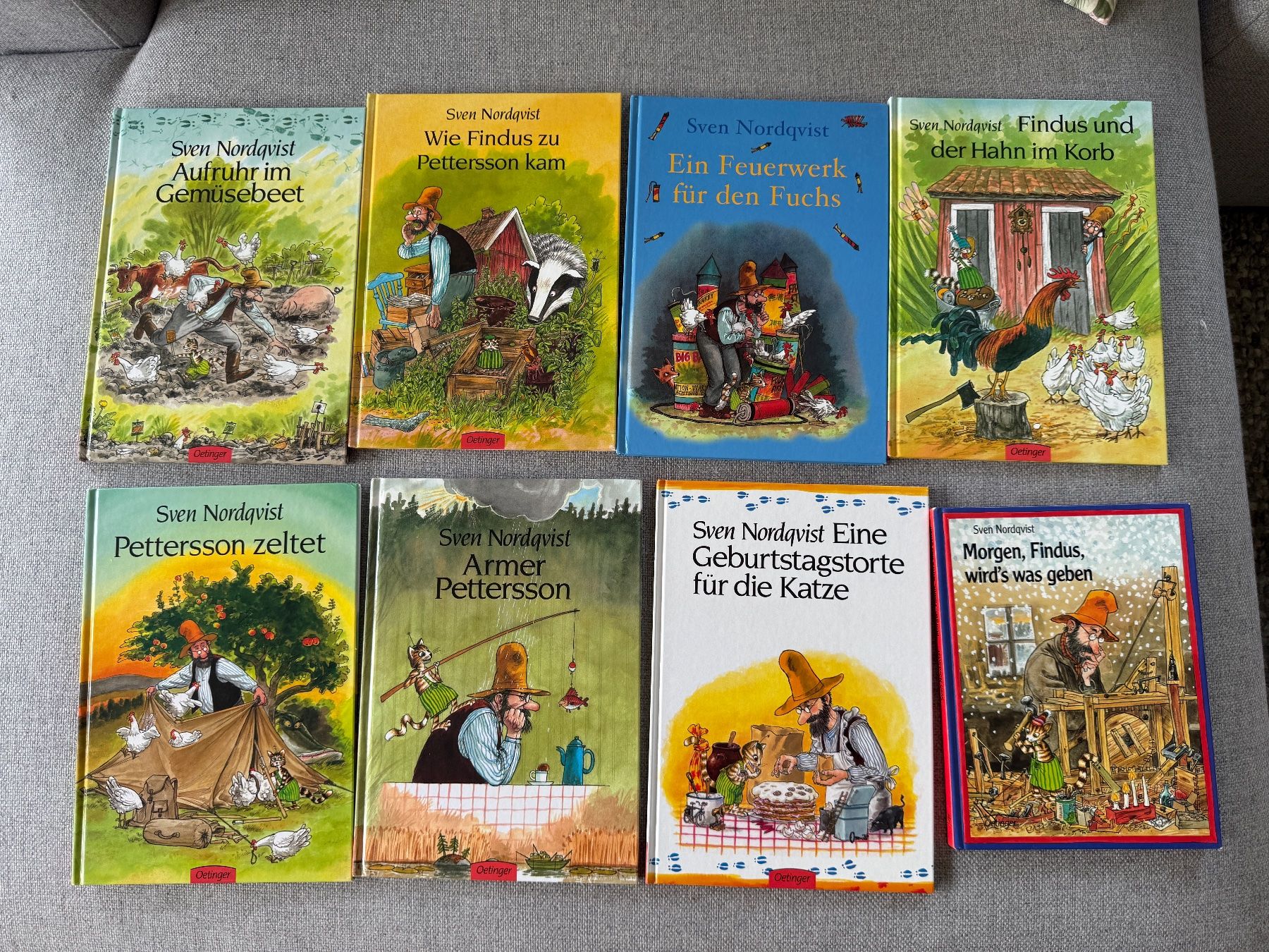 Libri: 8 Bücher Findus und Pettersson – Usato da Ennetbaden venduto da mapa05
