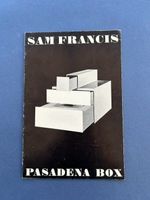 Sam Francis, Prospekt PASADENA BOX, Kornfeld Bern 1968