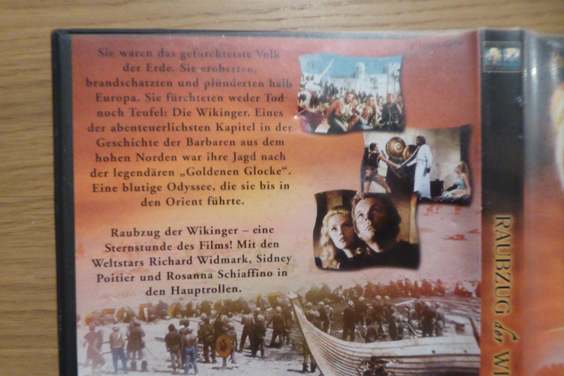 Tutti i DVDs: DVD Raubzug der Wikinger – Usato da Allschwil venduto da Summelsarium 1