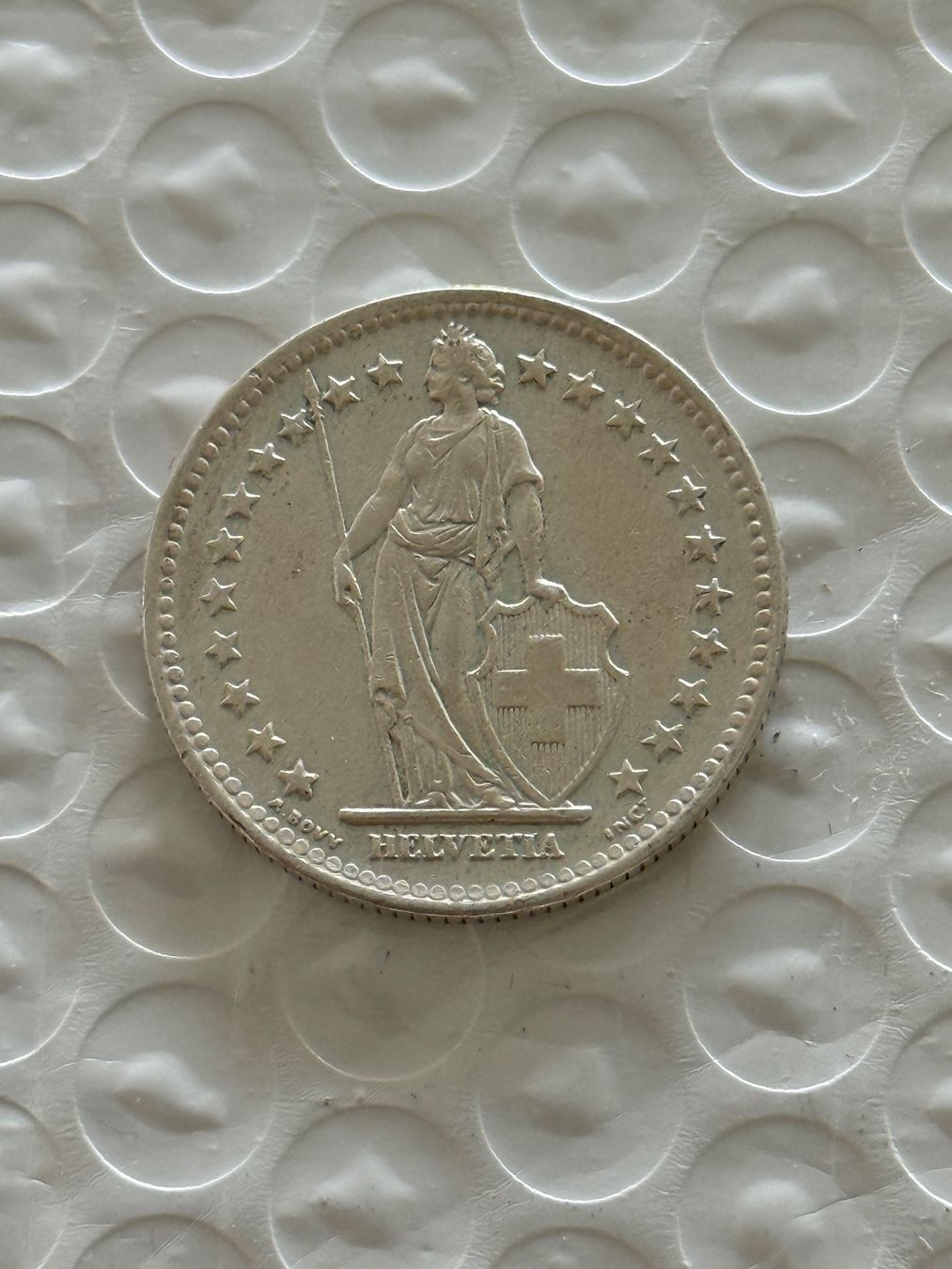 Tutti le monete: 2 Franken 1948  Rar, vorzüglich – Usato da Wallisellen venduto da SWISS_SILVER1 1