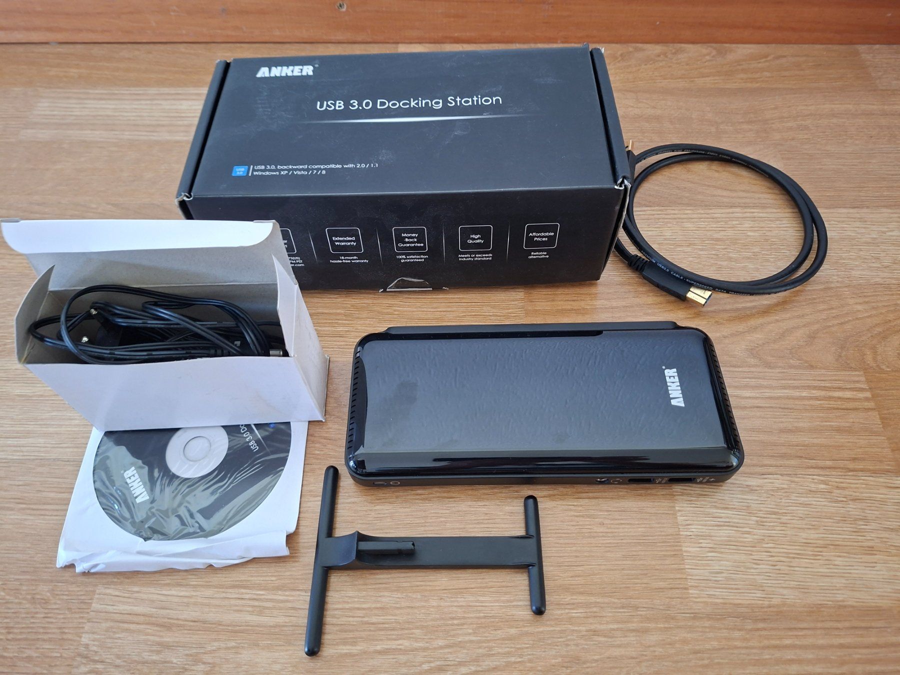 Dockingstation: Anker USB 3.0 Dockingstation mit Netzteil – Gebraucht aus Dübendorf von Rinri