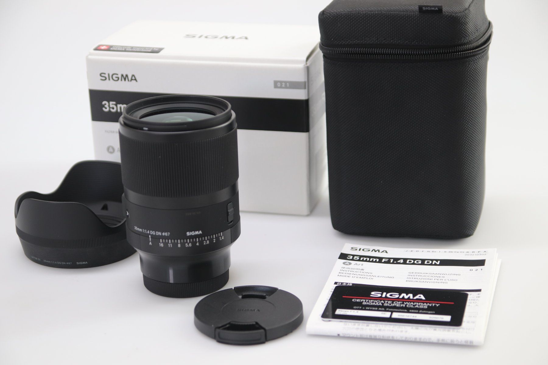 Sigma Obiettivi: Sigma 35mm F1.4 DG DN Sony E-Mount – Nuovo e nell'imballaggio originale da Zofingen venduto da OWYSSAG 3