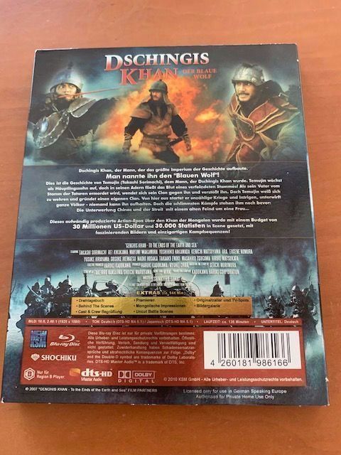 Tutti i DVDs: Blue Ray Dschingis Khan – Usato da Oberweningen venduto da Bumblebee2 1