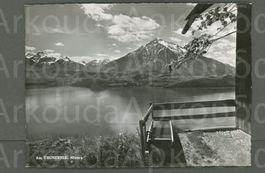 AK sw bei Gunten BE Sigriswil, am Thunersee, Niesen ≈ 1958
