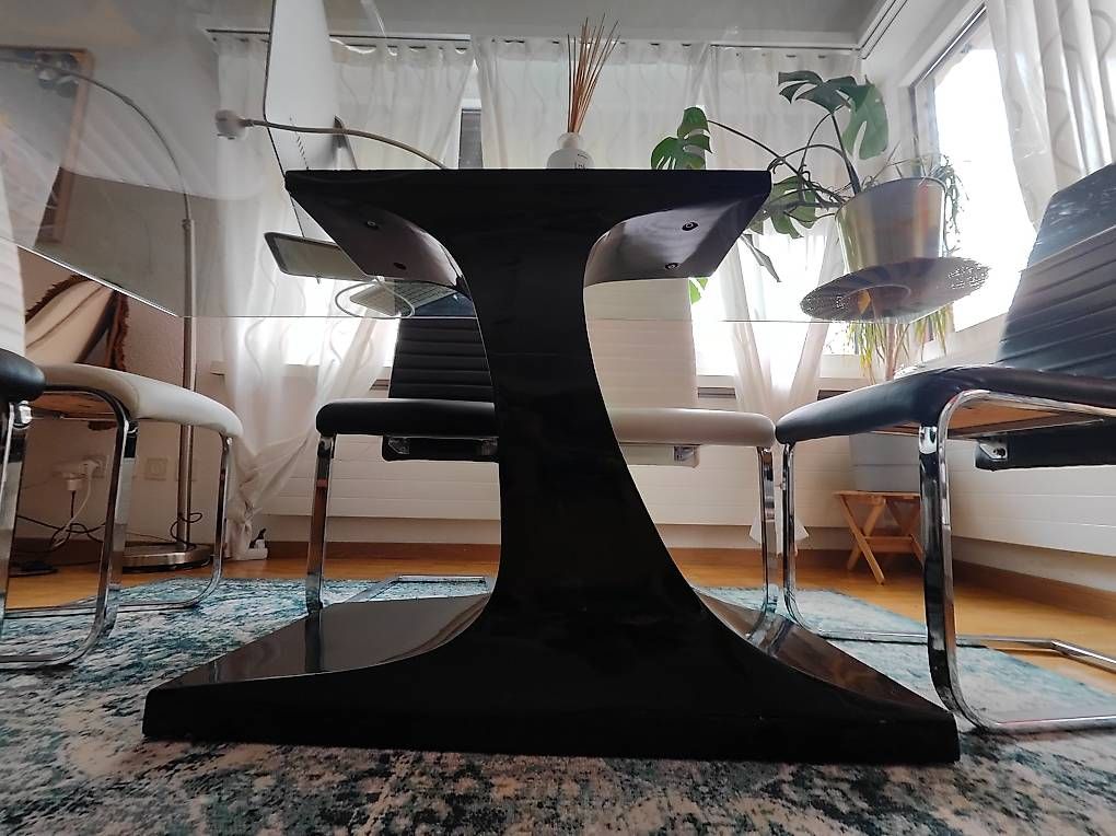 Tavoli: Elegant Glass Dining Table – Usato da Zumikon venduto da wtvisser 1
