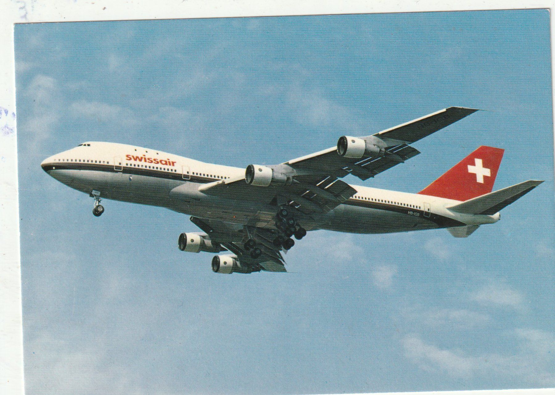Cartoline postali: Swissair  DC 10 – Usato da Lumbrein venduto da made02
