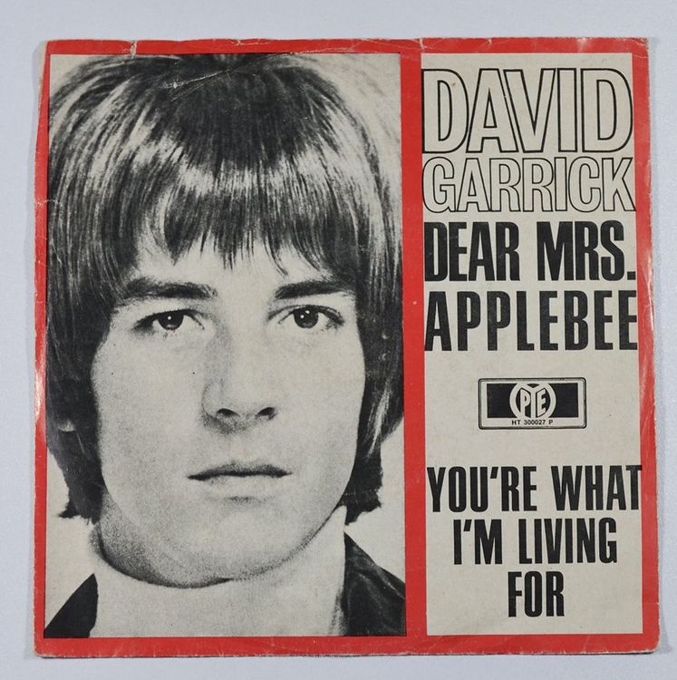 Single: DAVID GARRICK - Dear Mrs. Applebee (Gebraucht) in Frenkendorf ...