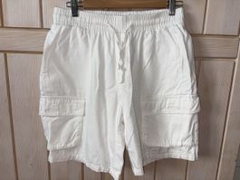 Weisse Cargo Shorts  XXL (XL)