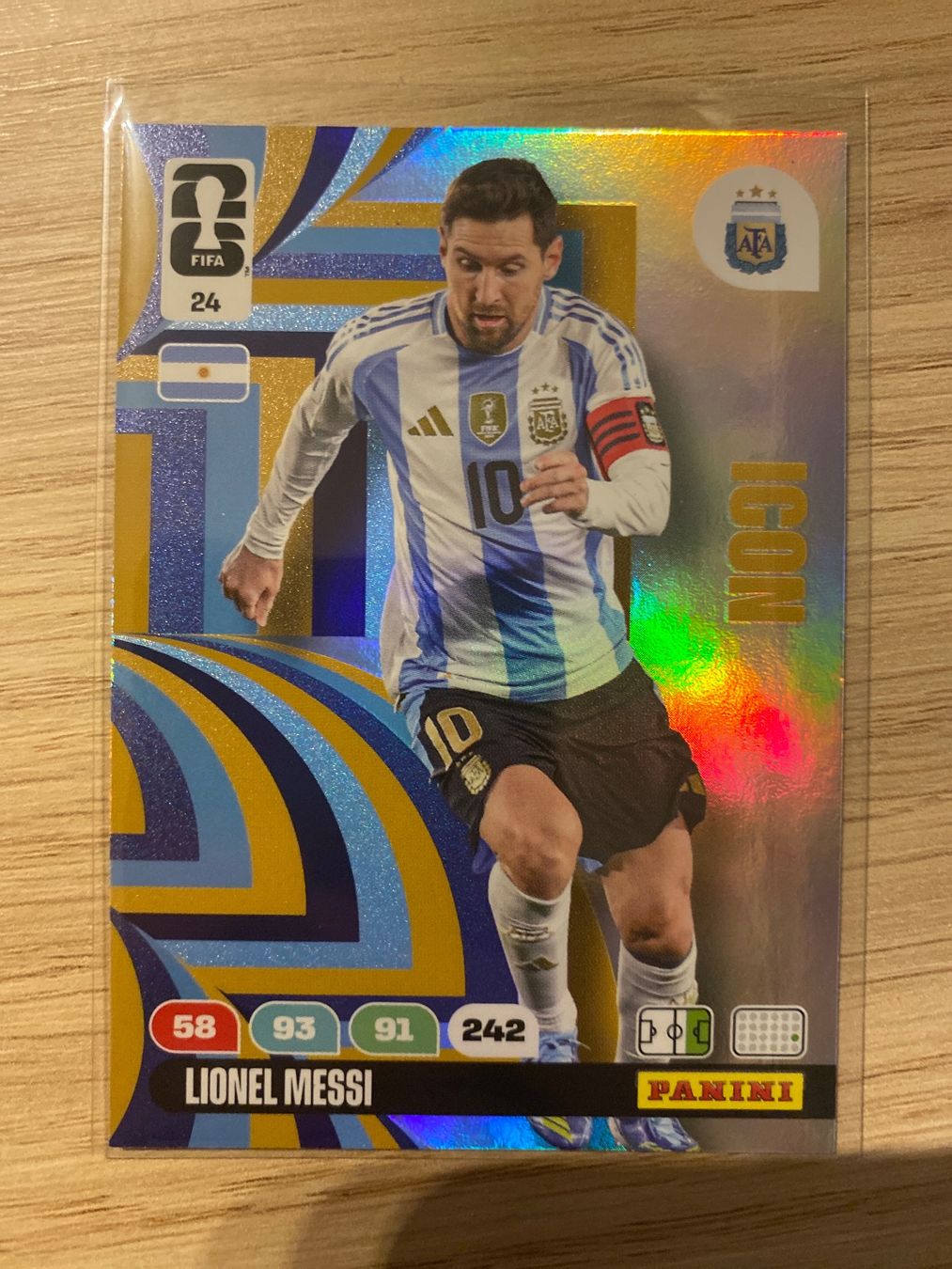 Panini FIFA World Cup 2026 Lionel Messi Icon Neu gem ss Beschreibung 