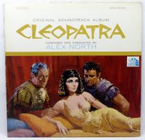 CLEOPATRA LIZ TAYLOR MOVIE SOUNDTRACK VINYL LP RECORD 1963