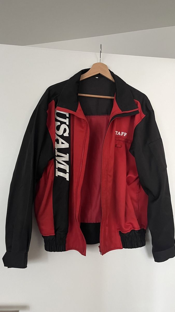 Giacche: USAMI Retro Jacke, Rot/Schwarz, Gr. M – Usato da Luzern venduto da lea_25ks 1