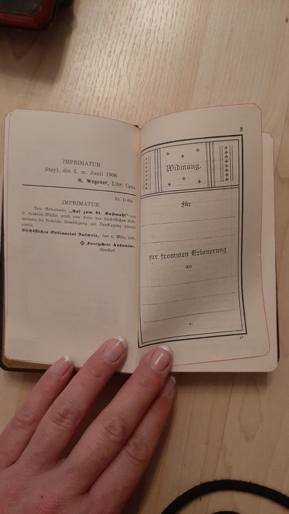 Livres: K.84 R) antike 5er Set Pilgerbuch, Gebete, Maria etc Bücher – D'occasion à Wil SG par Saxer1 5