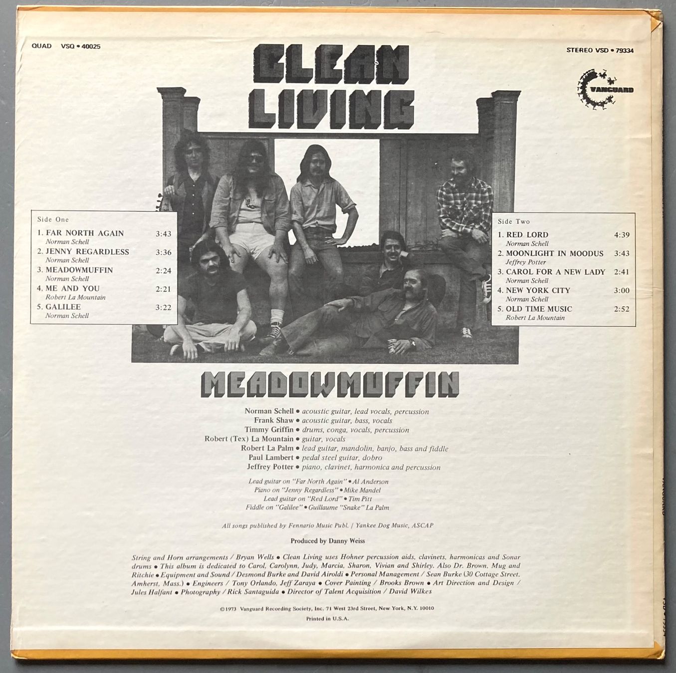 Dischi in vinile: CLEAN LIVING - MEADOWMUFFIN – Usato da Poliez-Pittet venduto da Newtown-Records 1