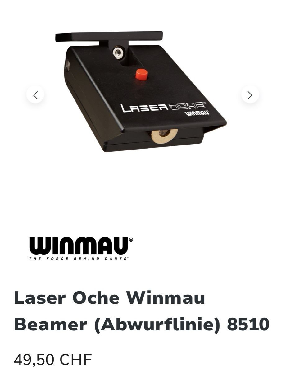 Winmau Tiro con l'arco: Winmau Ständer Extreme 2 mit Laser und Dartscheibe – Nuovo (secondo la descrizione) da Muri AG venduto da Domenicob1 4