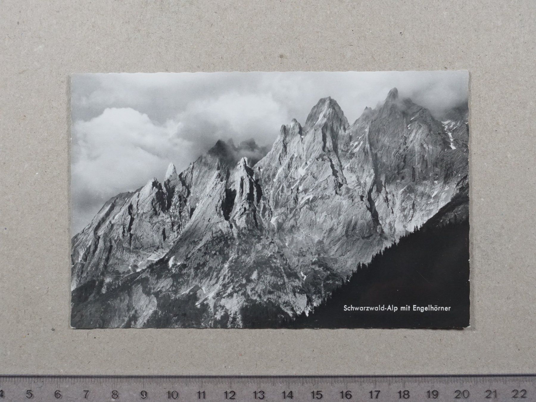 Cartoline postali: Schwarzwald Alp, Berner Oberland, Meiringen – Usato da Lenzburg venduto da fh1
