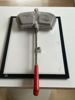Mivvi Grill Sandwichmaker Aluguss mit rotem Griff (I9)