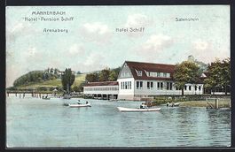 Mannenbach, Hotel-Pension Schiff mit Sal