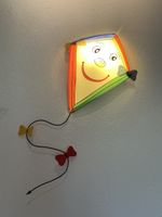 Kinder Winddrachen Lampe