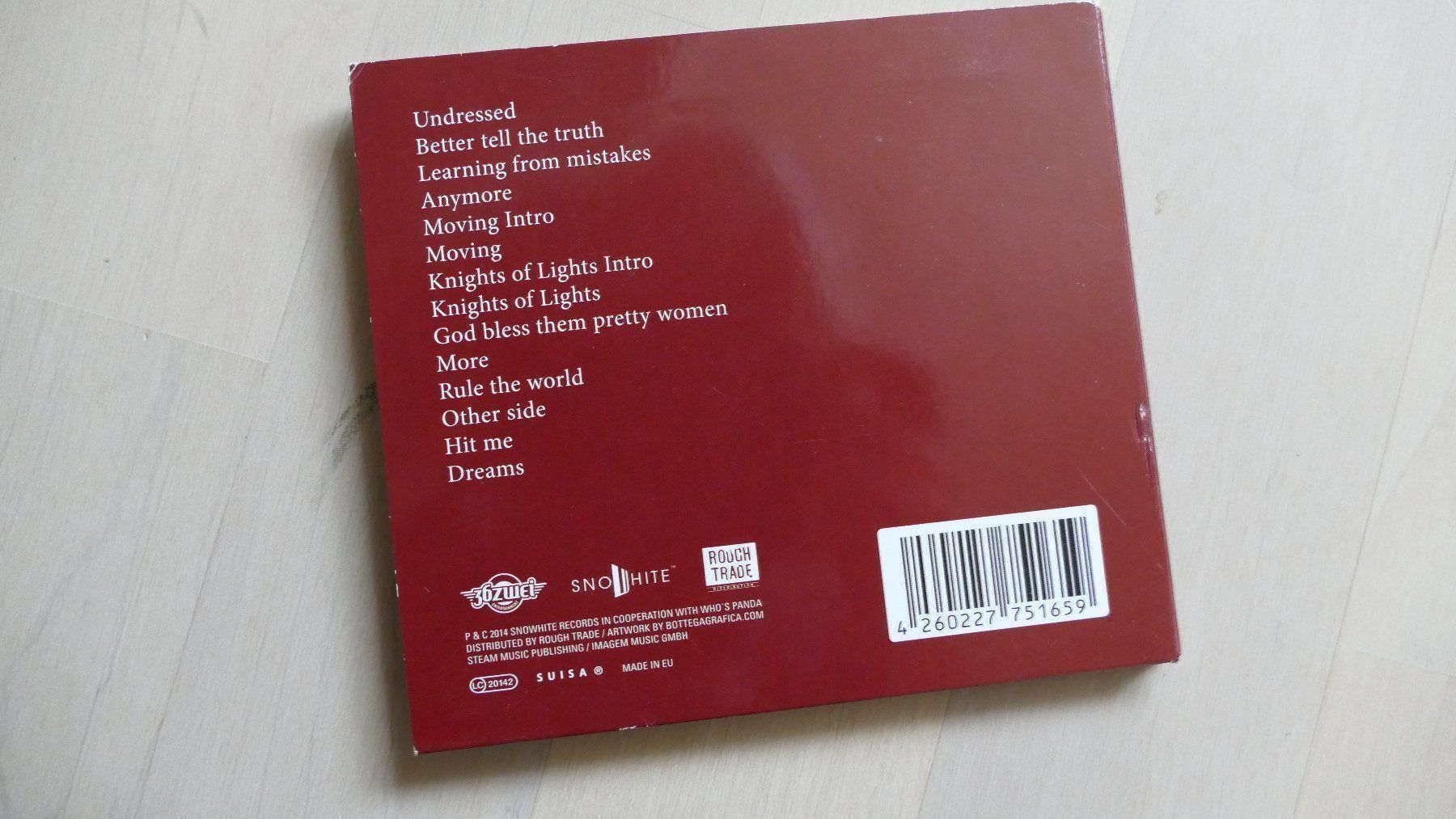 CD: WHOS PANDA - BETTER TELL THE TRUTH CD – Usato da ESCHENBACH SG venduto da MAKULU04 1