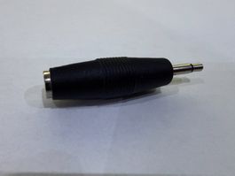 Klinkenadapter, 3,5mm Mono-Stecker auf 3,5mm Stereo-Buchse