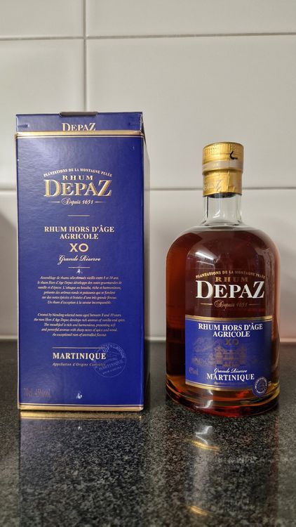 Rhum Depaz XO (Neuf avec emballage d'origine) à St-Livres pour CHF 33 ...