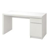 Schreibtisch Ikea Malm, 140x65cm