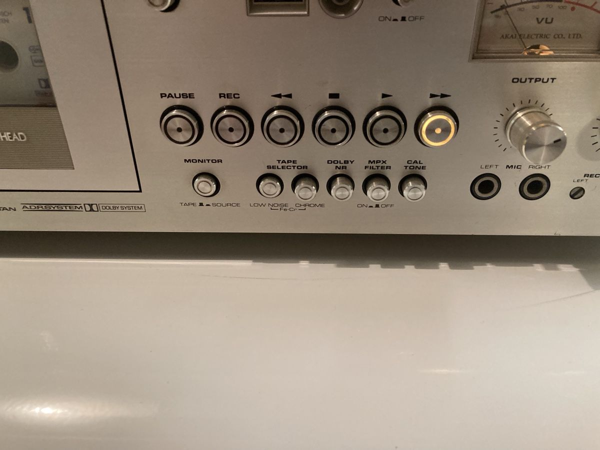 Akai Aufnahmegeräte: Akai GXC-760D Kassettendeck – Defekt aus Lenzburg von HanspeterT 5