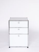 USM Haller Schubladenkorpus, lichtgrau. Ausstellungsmodel