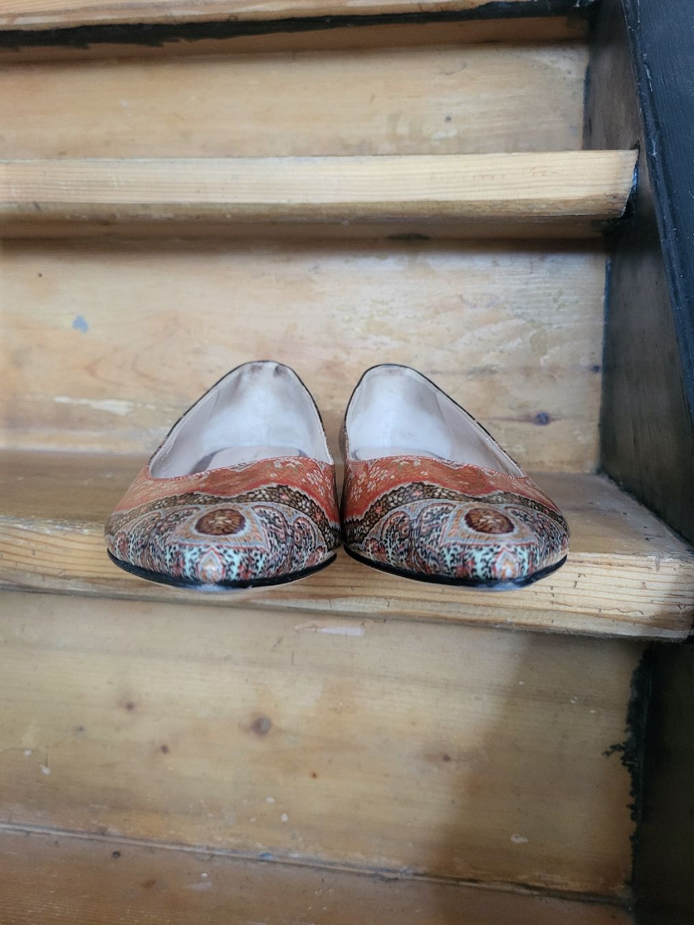 Gianvito Rossi Damenschuhe: Gianvito Rossi Etro Flats – Neu (gemäss Beschreibung) aus Zweisimmen von Adorable 3