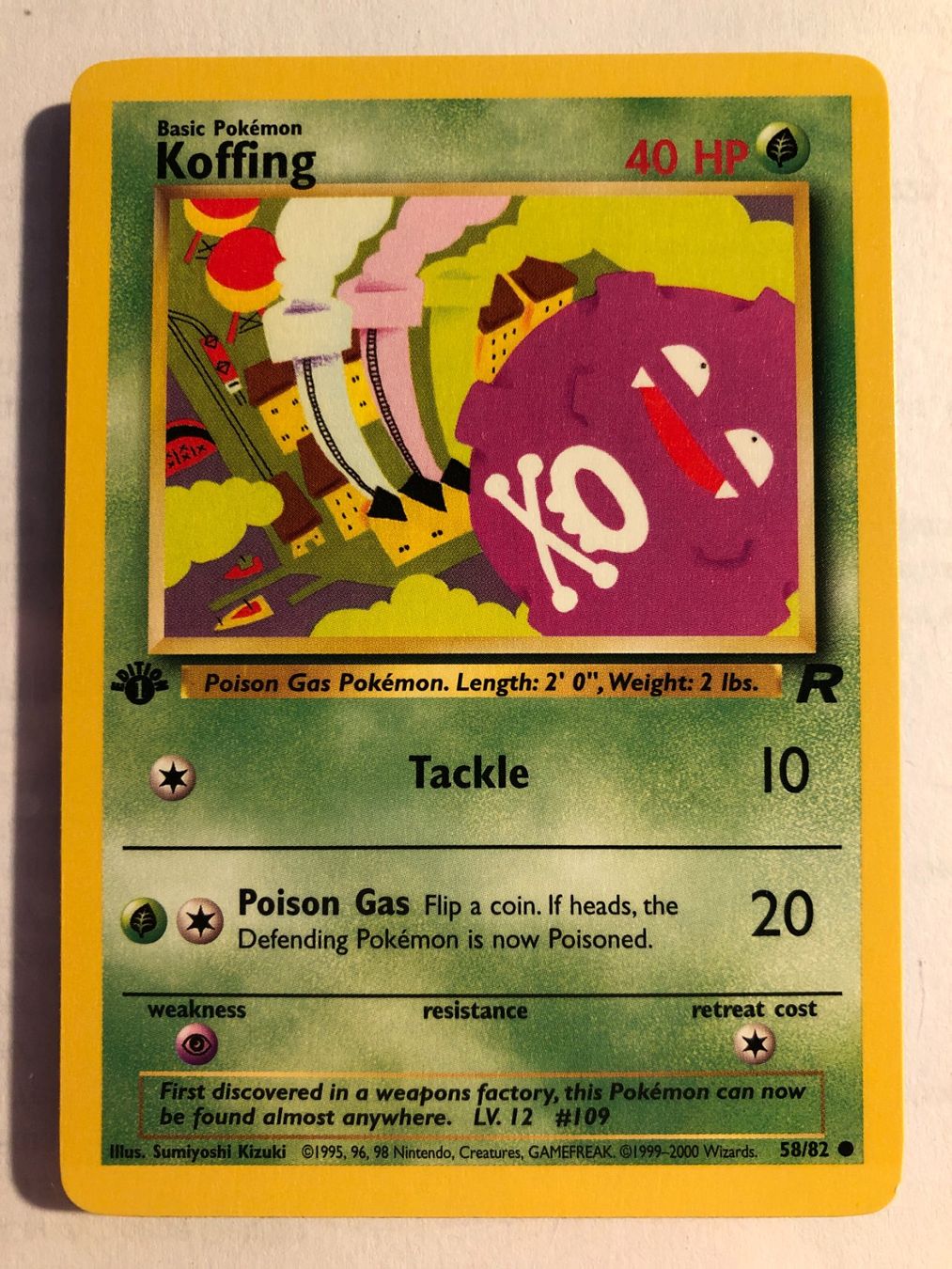 Carte collezionabili: Koffing 1st Team Rocket - MINT - ab 1.- – Usato da Giubiasco venduto da dan_pr8b