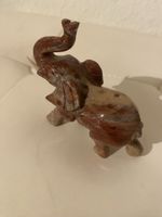 Dekorative Elefanten-Figur aus Speckstein, Handarbeit