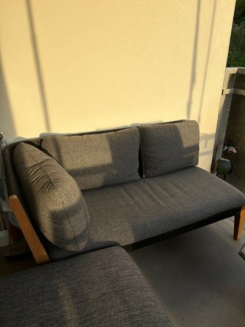 Micasa Sofas: Garten Lounge anthrazit guter Zustand – D'occasion à Aarau par Fofli 1