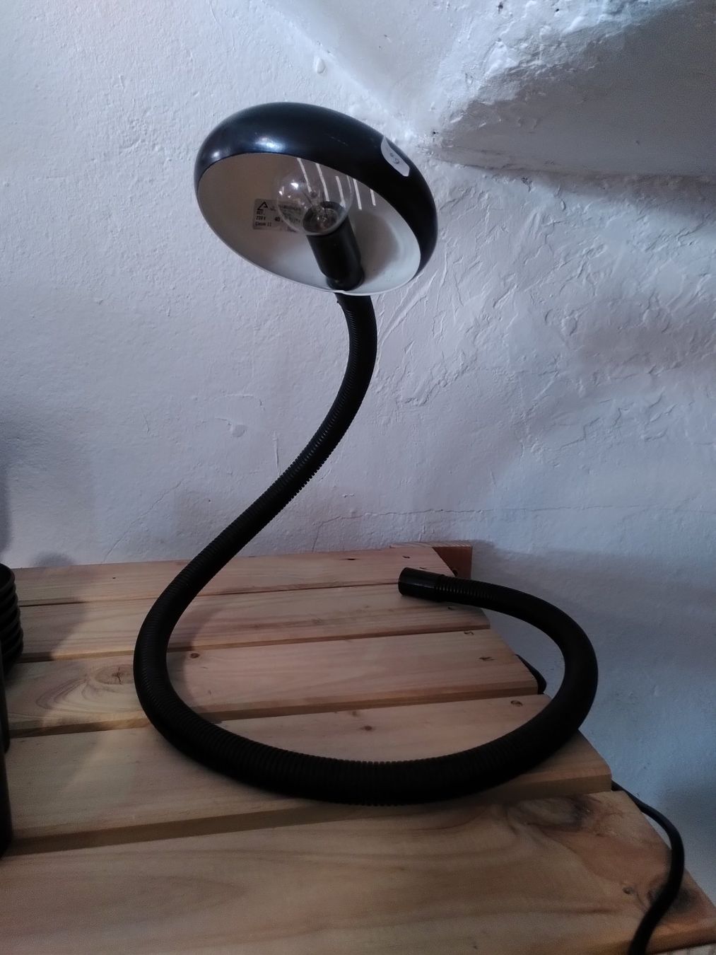 Lampade: vintage Lampe Snake - Aluminor – Usato da Vuiteboeuf venduto da broticaire 1