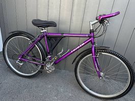 Bicicletta rampichino viola 26 
