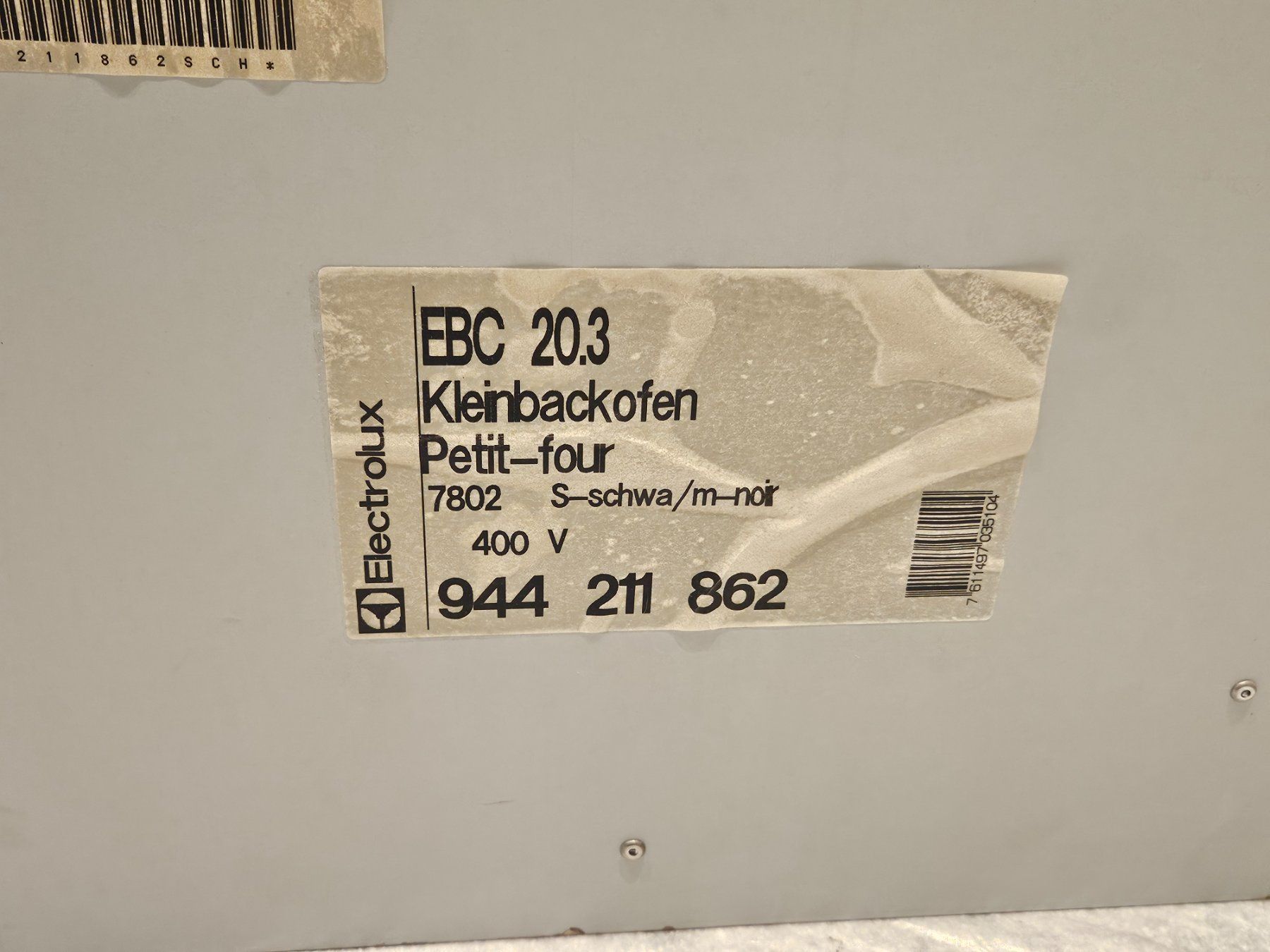 Electrolux Backöfen: Electrolux Backofen – Gebraucht aus Bronschhofen von weefs 5
