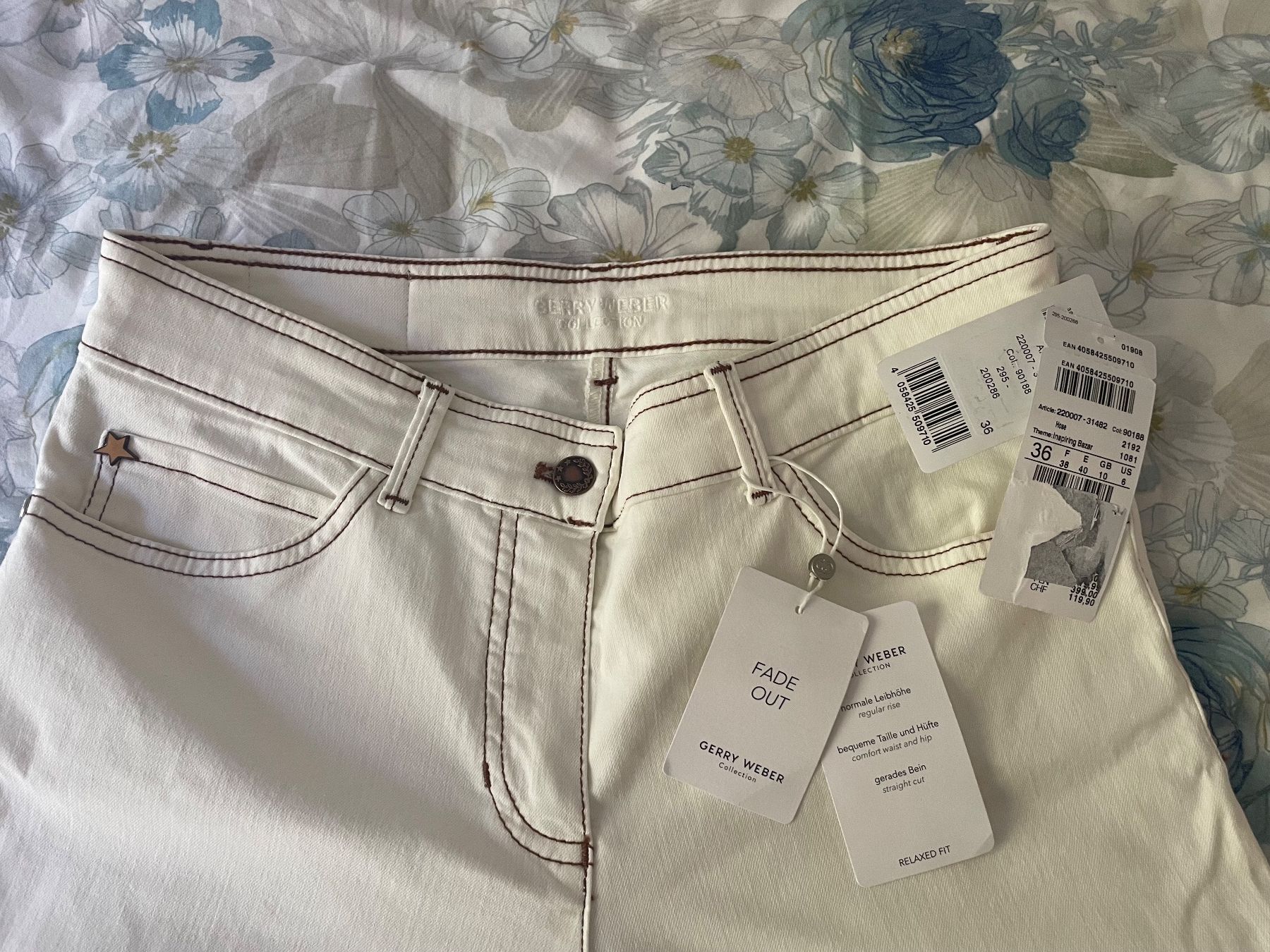 Gerry Weber Jeans: Damenjeans Gerry Weber,neu,Gr.36 – Nuovo (secondo la descrizione) da Hünibach venduto da Falken83