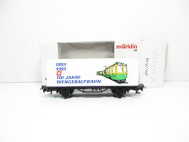 Märklin H0 SoMo SBB Containerwagen "Wengeralpbahn"