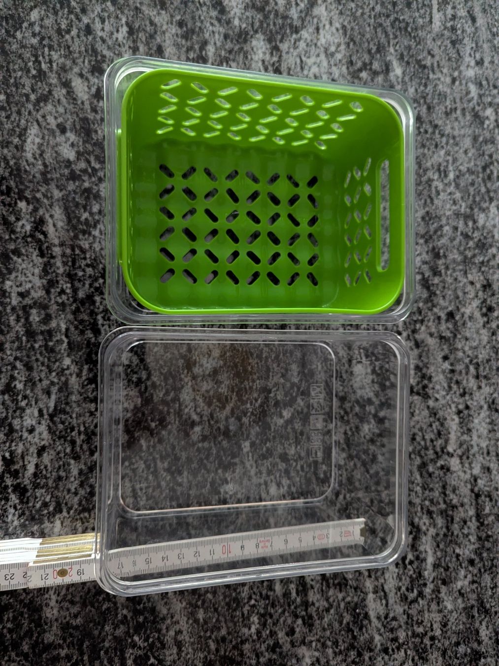 Betty Bossi Contenitori & Simili: Zwei (2+1) Kühlschrank-Böxli aus Plastik – Usato da Zürich venduto da Migros-Ch1nd 1