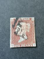 One Penny red 1841, Platte 18
