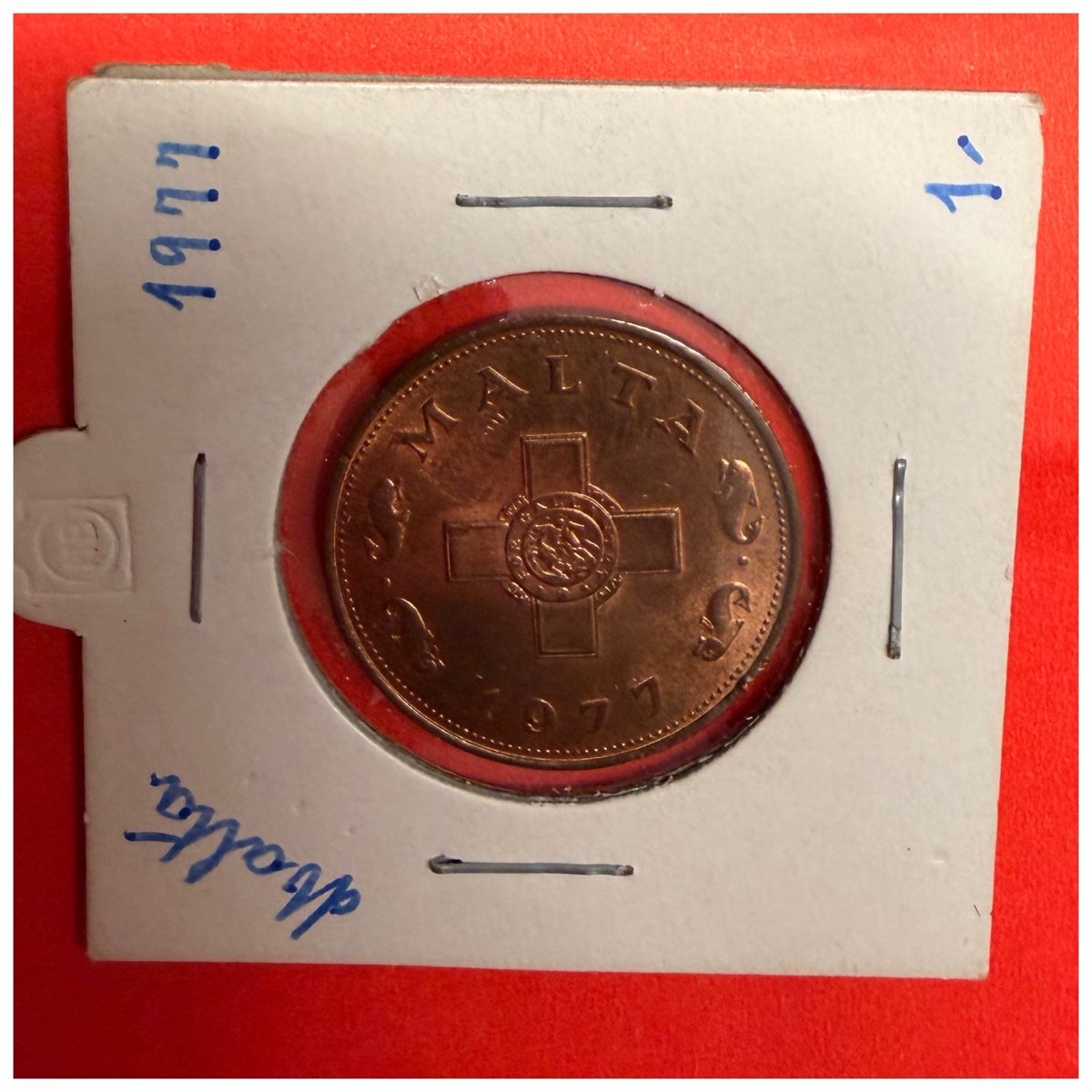Tutti le monete: 1-Cent-Münze - Malta - 1977 – Nuovo (secondo la descrizione) da Schlieren venduto da RoPue