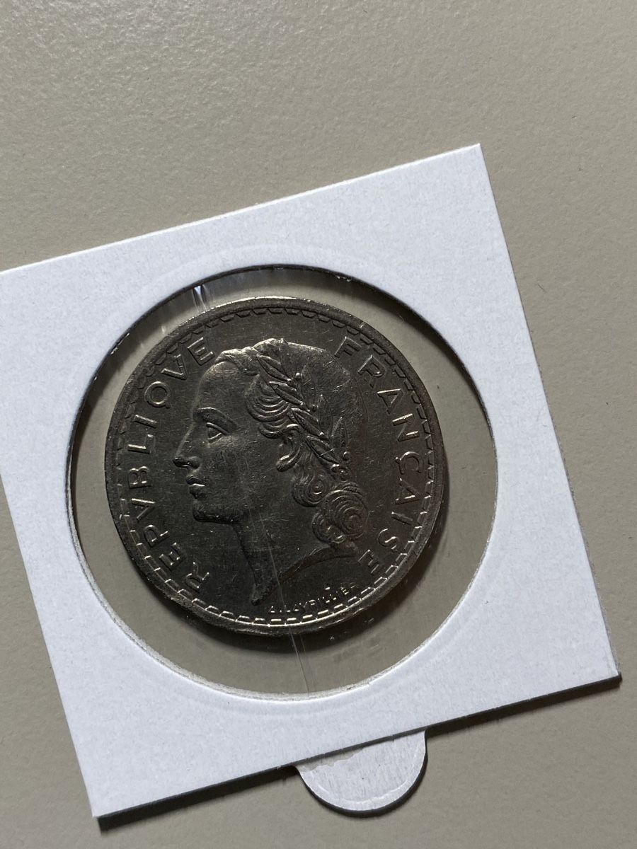 Tutti le monete: France - 5 francs - 1935 – Usato da Payerne venduto da Mike1682 1