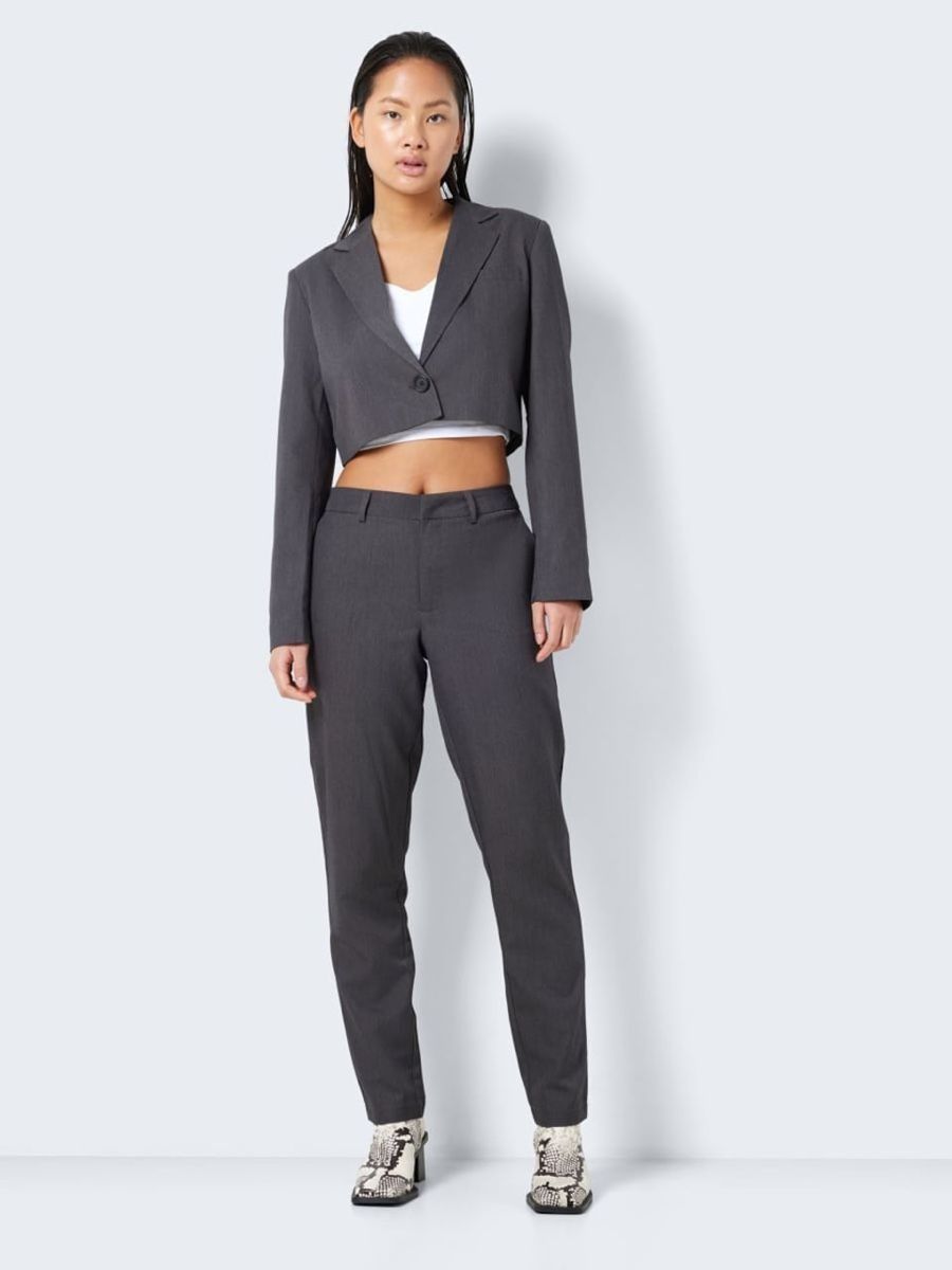 Pantaloni: Mid waist straight hose - grau – Usato da Neerach venduto da irasan 2